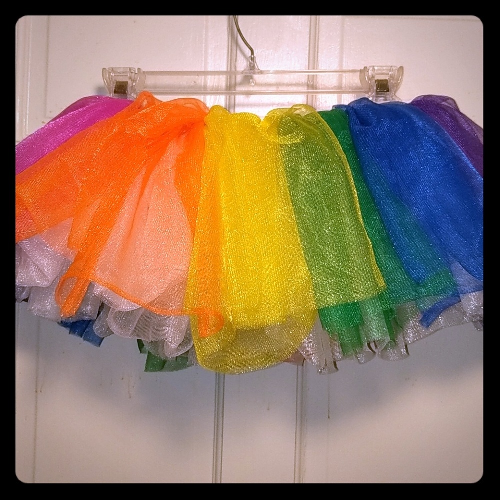 Rainbow tutu